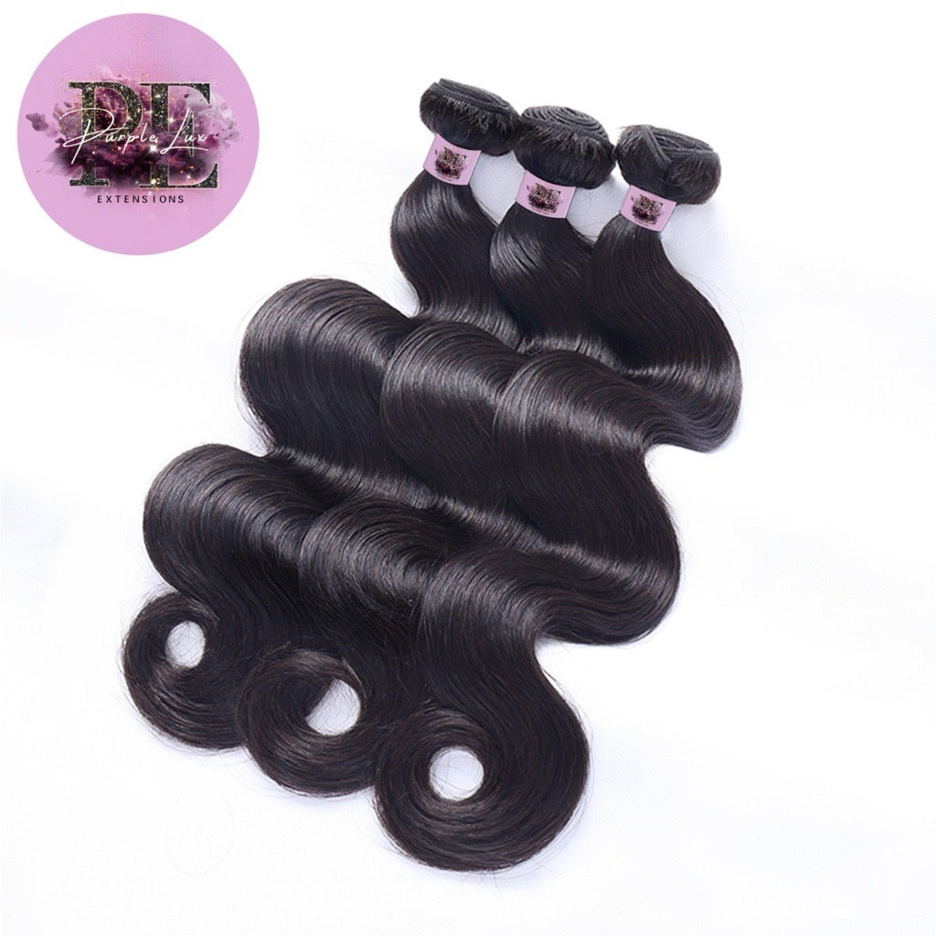 Raw 100% Virgin Human Hair (Body Wave)