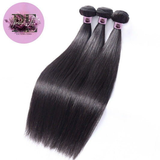 100% Raw Virgin Human Hair (Straight)
